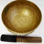 F484 6" Energetic Root 'C#' Chakra Healing Hand Hammered Tibetan Singing Bowl Made in Nepal10