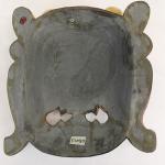 F1080-F724 Hand Crafted Wooden Mask of Hindu God Bhairab Mahakal Wall Hanging Made in Nepal