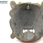 Hand Craving Nepalese Lord Mahakala Tibetan Buddhism Wooden Mask Wall Decor