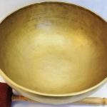J634 11" Energetic Root 'C#' Chakra Healing Hand Hammered Tibetan Singing Bowl Made in Nepal