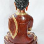 thamelmartUSAF657 Authentic Gold Plated Copper Statue of Amogsiddhi Buddha 13" Handmade in Nepal