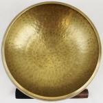 J789-J598 7.6" Energetic Sacral 'D' Chakra Healing Hand Hammered Tibetan Singing Bowl Made in Nepal