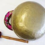 J675 10" Energetic Crown 'B' Chakra Healing Hand Hammered Tibetan Singing Bowl Made in Nepal