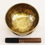 J845-F431 6" Energetic Sacral 'D#' Chakra Healing Hand Hammered Tibetan Singing Bowl Made in Nepal