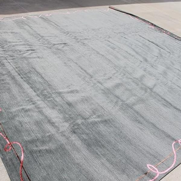 thamelmartUSA M1233 Exclusive Tibetan Wool and Silk Square Rug 12' x 12' on Vegetable Dyes Handmade in Nepal