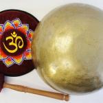 J683 10" Energetic Third Eye 'A' Chakra Healing Hand Hammered Tibetan Singing Bowl Made in Nepal