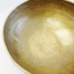 J675 10" Energetic Crown 'B' Chakra Healing Hand Hammered Tibetan Singing Bowl Made in Nepal