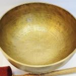 J617 8.5" Energetic Throat G# Chakra Healing Hand Hammered Tibetan Singing Bowl Made in Nepal