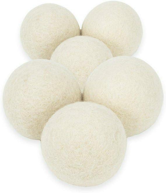 Wool Laundry Dryer Ball by Mili Felt -Reusable Extra Large Premium Natural Fabric Softener, Reduces Clothing Wrinkles, Eco-Friendly ~ Made of 100% Pure New Zealand Wool ~ Made in Nepal