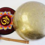 J701 10" Energetic Throat 'G#' Chakra Healing Hand Hammered Tibetan Singing Bowl Made in Nepal