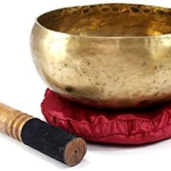 Tibetan Singing Bowl Set - 4th Chakra F (7 Inch)
