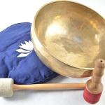 Massive Master Healing Grade D Sacral Chakra Tibetan Singing Bowl 12.5 Inch